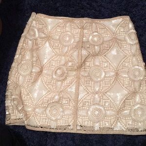 Express Beaded Skirt